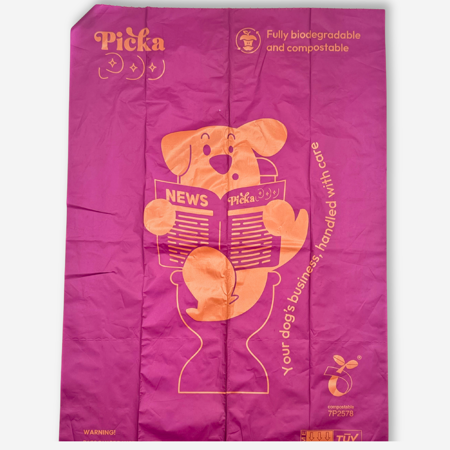 Picka Bajspåsar  - Komposterbara (8-pack)